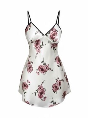 Floral Lingerie Sleepwear Nightie